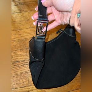 Vintage Lauren Ralph Lauren Shoulder Bag Black